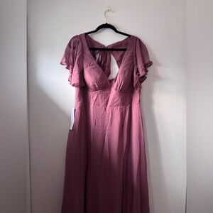 Azazie Kimber Chiffon Bridesmaids Dress